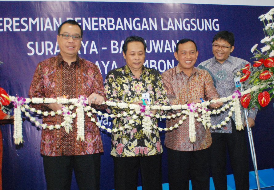 Garuda Indonesia Buka Penerbangan langsung Surabaya-Banyuwangi,Denpasar Medan dan Maluku